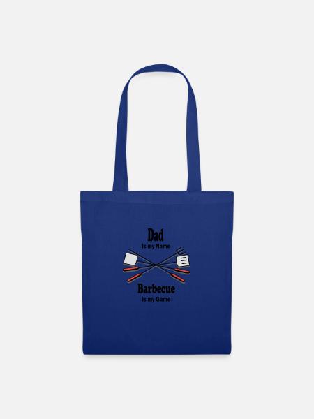Dad Grill Outfit - Stoffbeutel - Royalblau