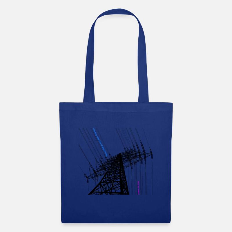 Electric Sky - Stoffbeutel - Royalblau