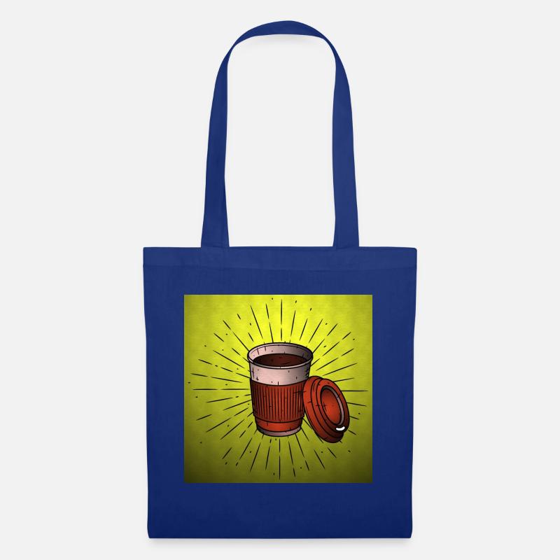 coffee - Tote Bag - royal blue