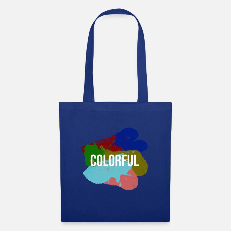 Colorful - Stoffbeutel - Royalblau
