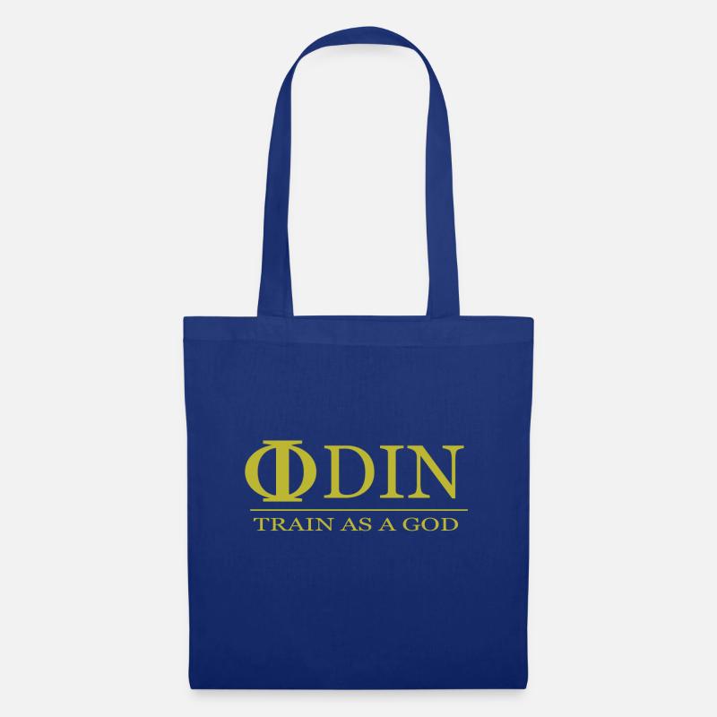 Odin Train as a God - Training Motivation Gift - Tote Bag - royal blue