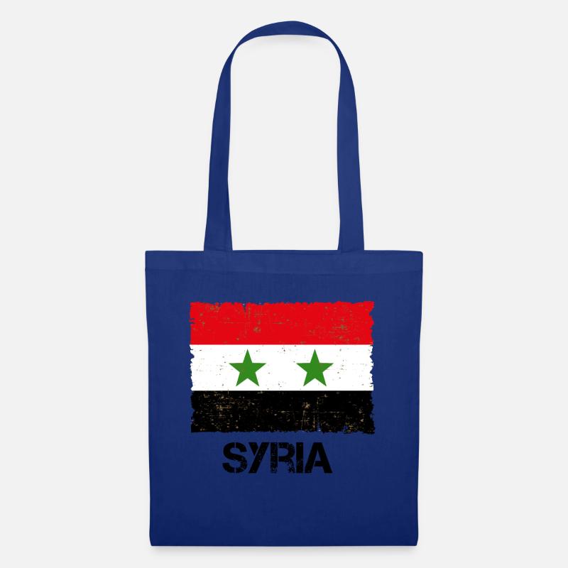 Syrien - Stoffbeutel - Royalblau