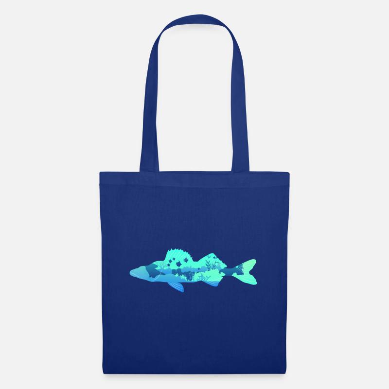 pike-perch - Tote Bag - royal blue