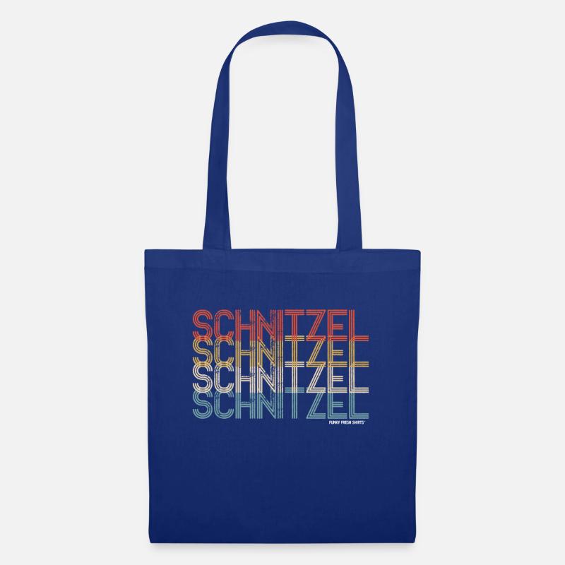 Schnitzel Geschenk - Stoffbeutel - Royalblau