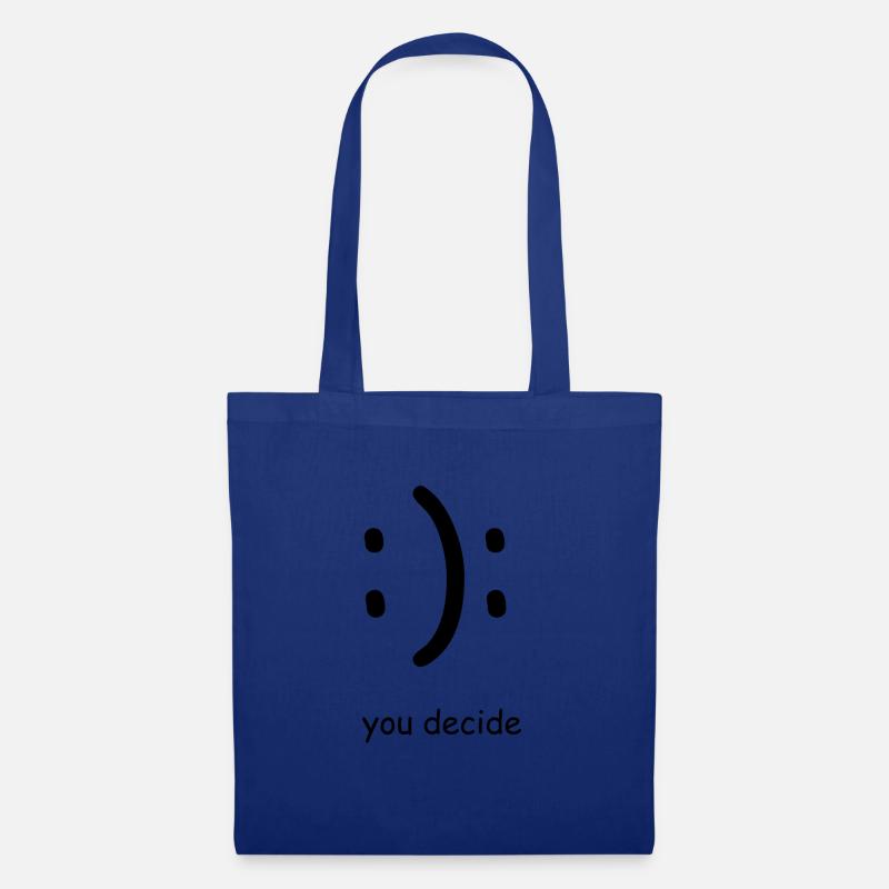 You Decide - Stoffbeutel - Royalblau