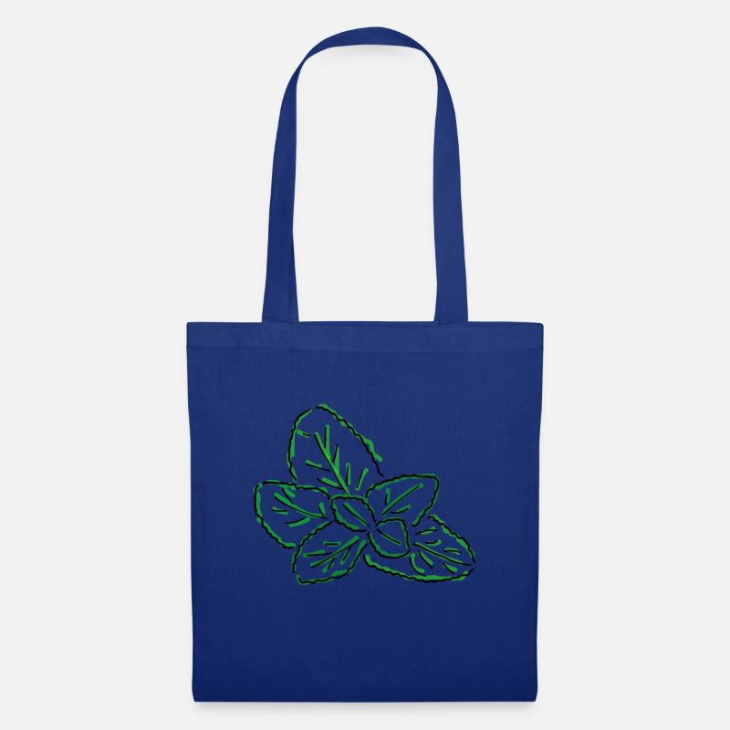 peppermint - Tote Bag - royal blue