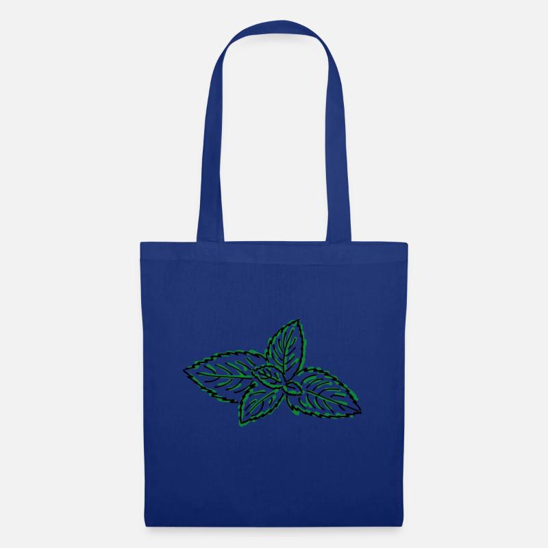 mint - Tote Bag - royal blue
