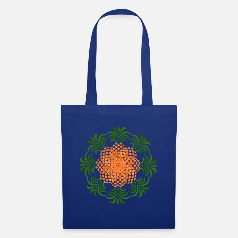 Ananas Circle - Stoffbeutel - Royalblau