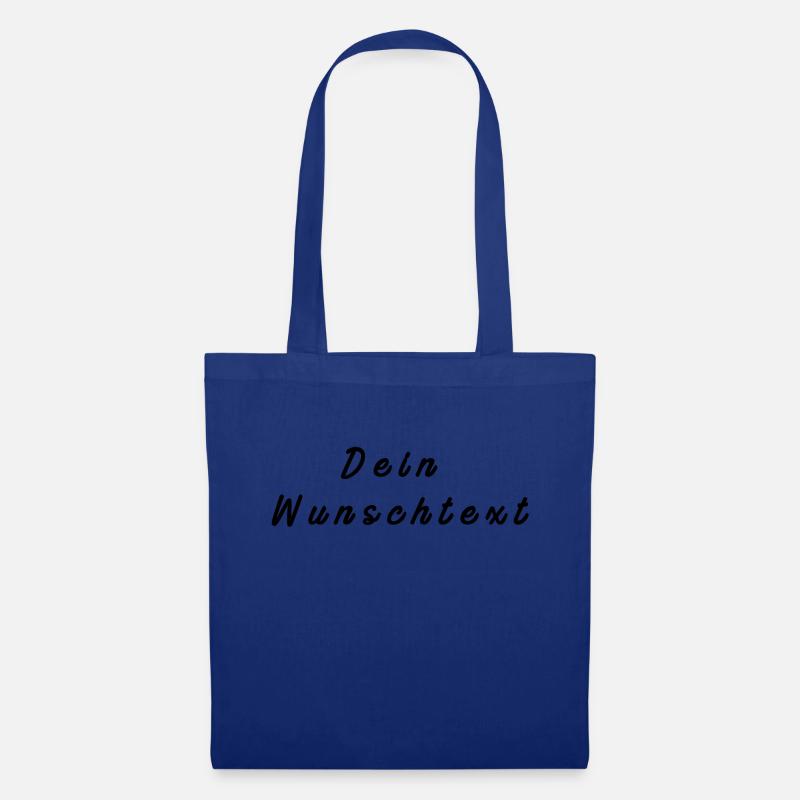 Wunsch - Stoffbeutel - Royalblau