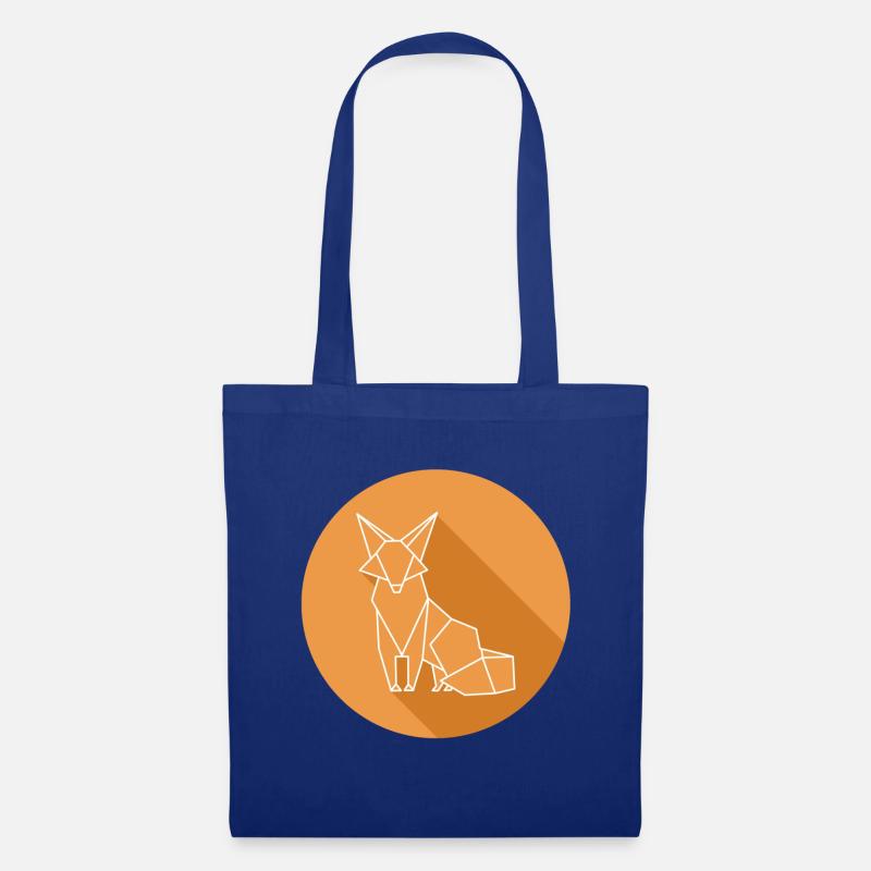 fuchs - Stoffbeutel - Royalblau