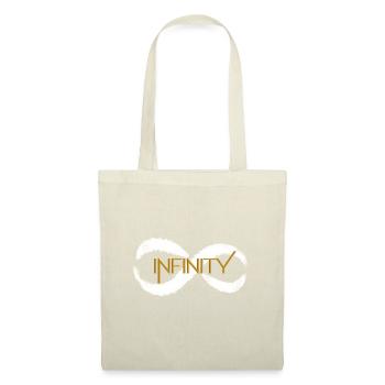 Unendlichkeit Infinity Zeichen Symbol unendlich - Stoffbeutel - Natur - Vorne