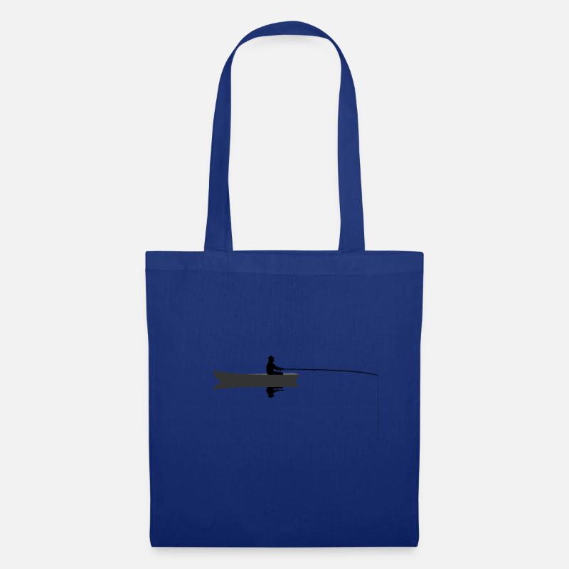 Angler - Stoffbeutel - Royalblau