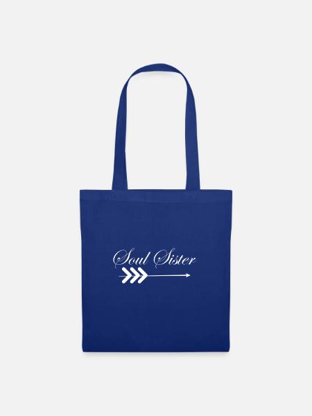 soul sister - Stoffbeutel - Royalblau