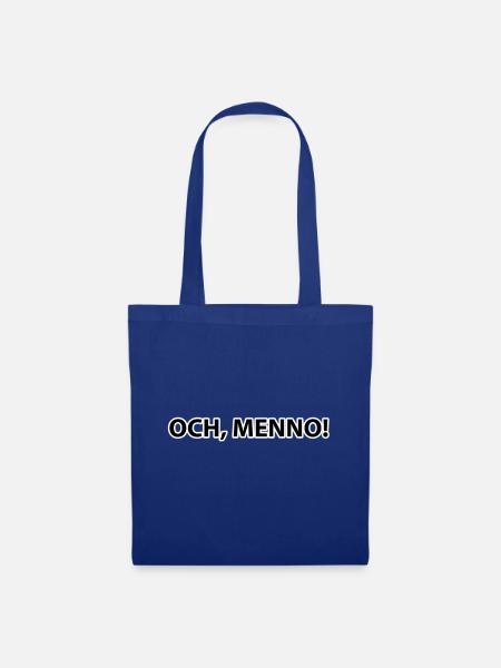 och menno - Stoffbeutel - Royalblau