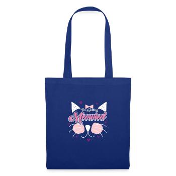 BRAUT JUNGGESELLINNENABSCHIED T-SHIRT LUSTIGE IDEE - Stoffbeutel - Royalblau - Vorne