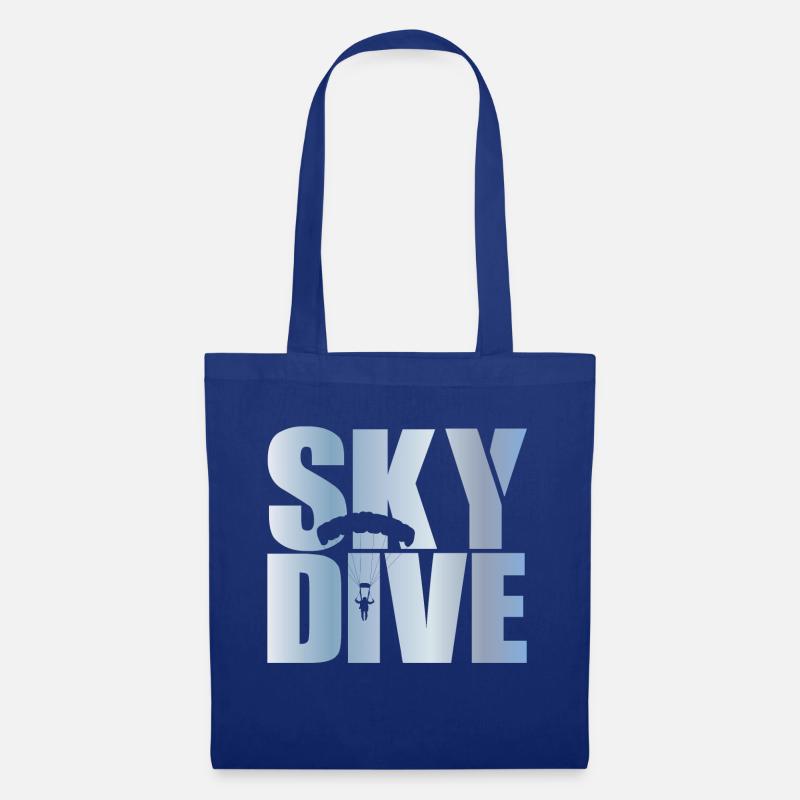SKydive - Sac en tissu - bleu royal