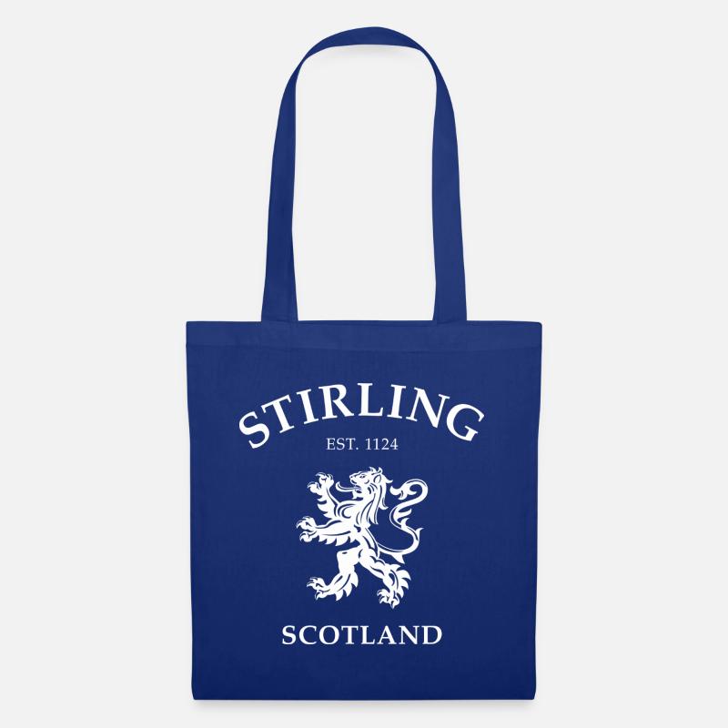 Stirling, Écosse - Sac en tissu - bleu royal