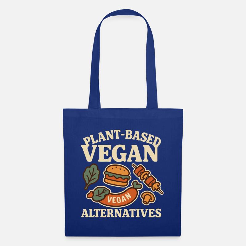Be Veggie - Stoffbeutel - Royalblau