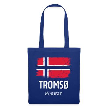 TROMSØ - Stoffbeutel - Royalblau - Vorne