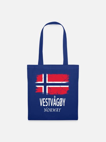VESTVÅGØY - Stoffbeutel - Royalblau