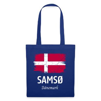 Samso - Sac en tissu - bleu royal - Devant