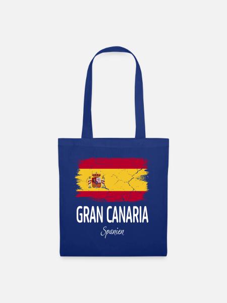 Gran Canaria - Stoffbeutel - Royalblau