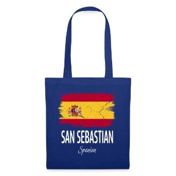 San Sebastian - Stoffbeutel - Royalblau - Vorne