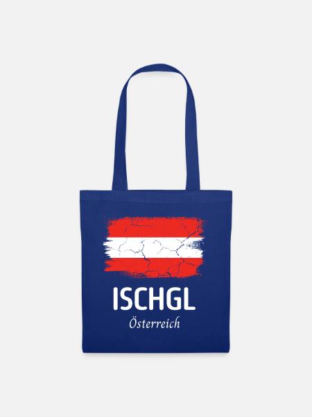 Ischgl - Stoffbeutel - Royalblau