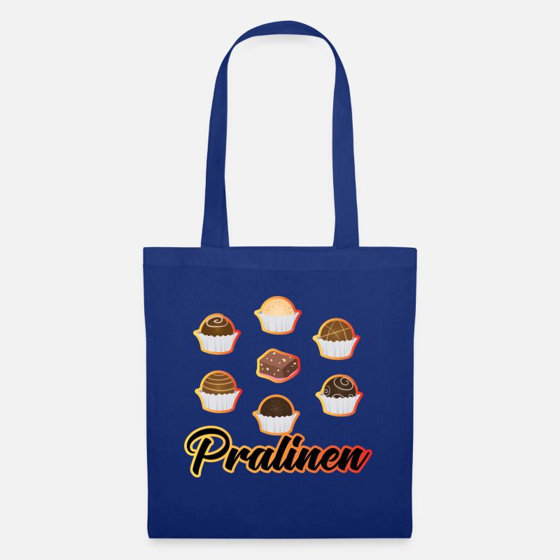 Pralinen - Stoffbeutel - Royalblau