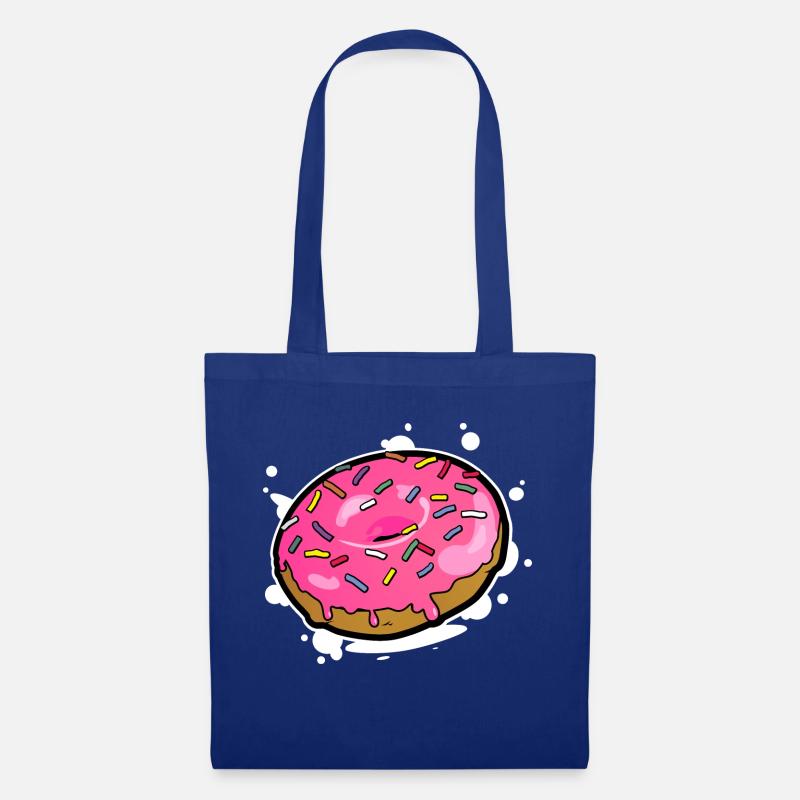 Donuts 2 - Stoffbeutel - Royalblau