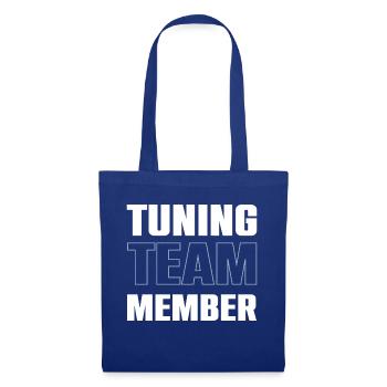 Équipe de tuning - Sac en tissu - bleu royal - Devant