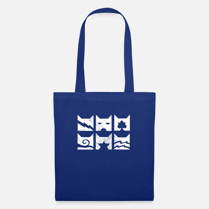 Clans: Thunderclan, Thunderclan, Warrior, Cats, Firestar - Tote Bag - royal blue