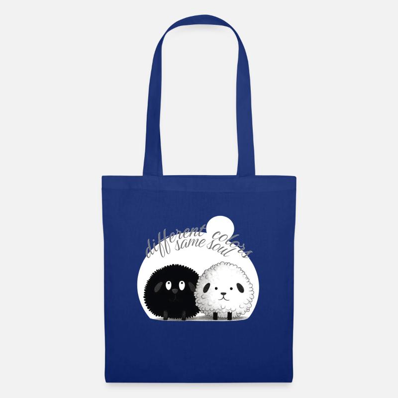 Different colors, same soul - Stoffbeutel - Royalblau