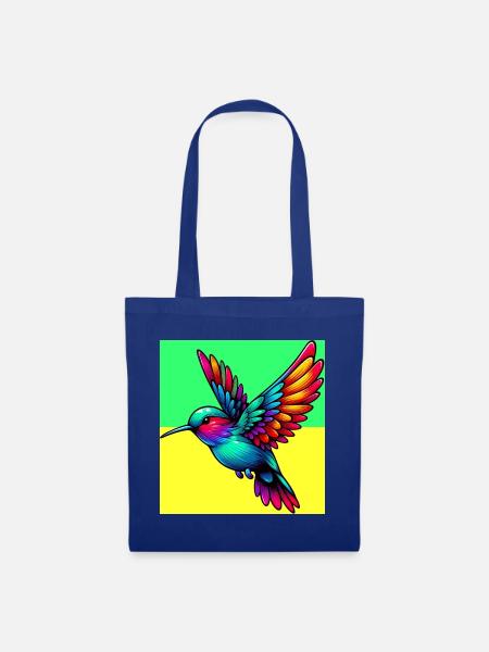 Kolibri - Stoffbeutel - Royalblau