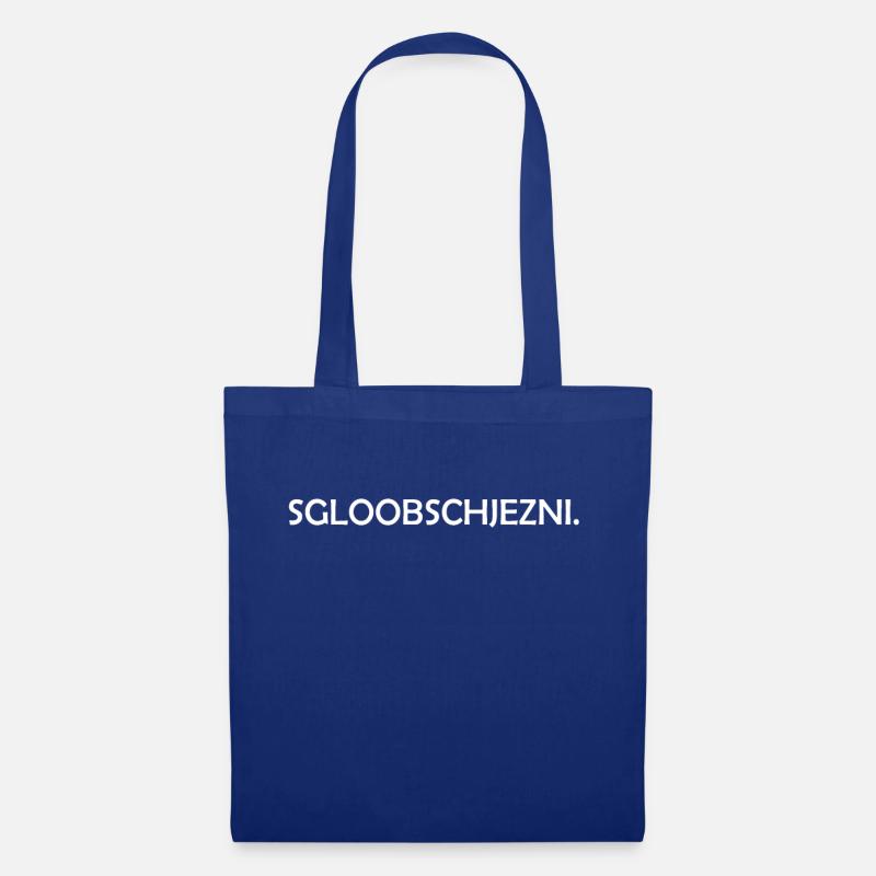 SGLOOBSCHJEZNI - Stoffbeutel - Royalblau