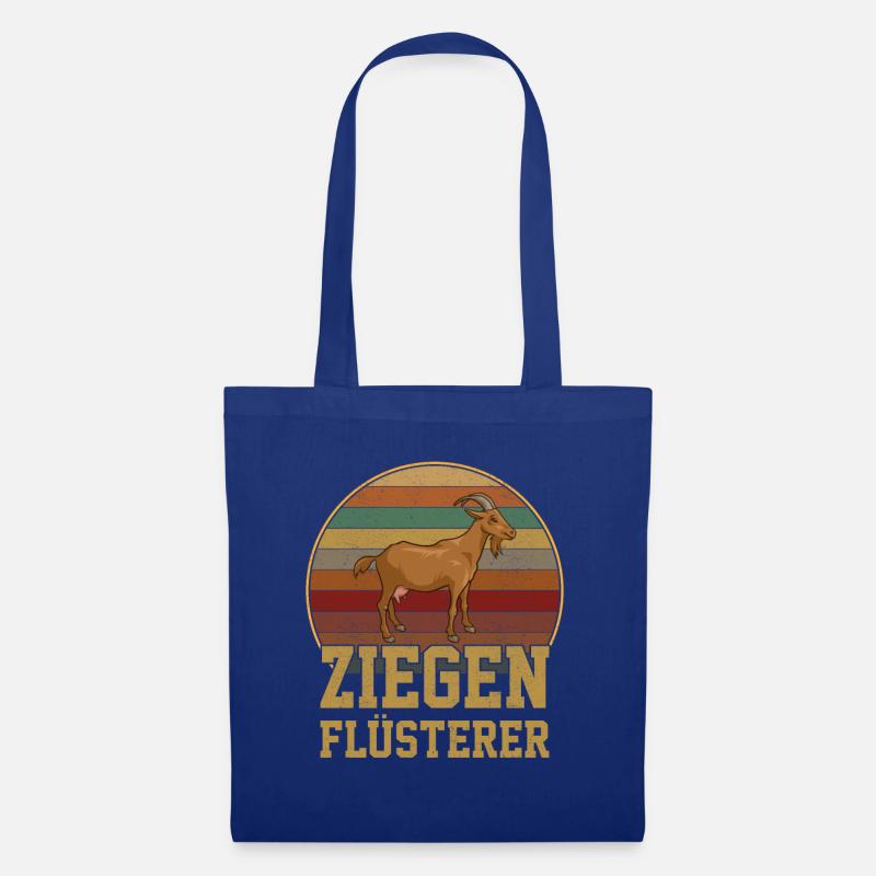 Ziegen Flüsterer - Stoffbeutel - Royalblau