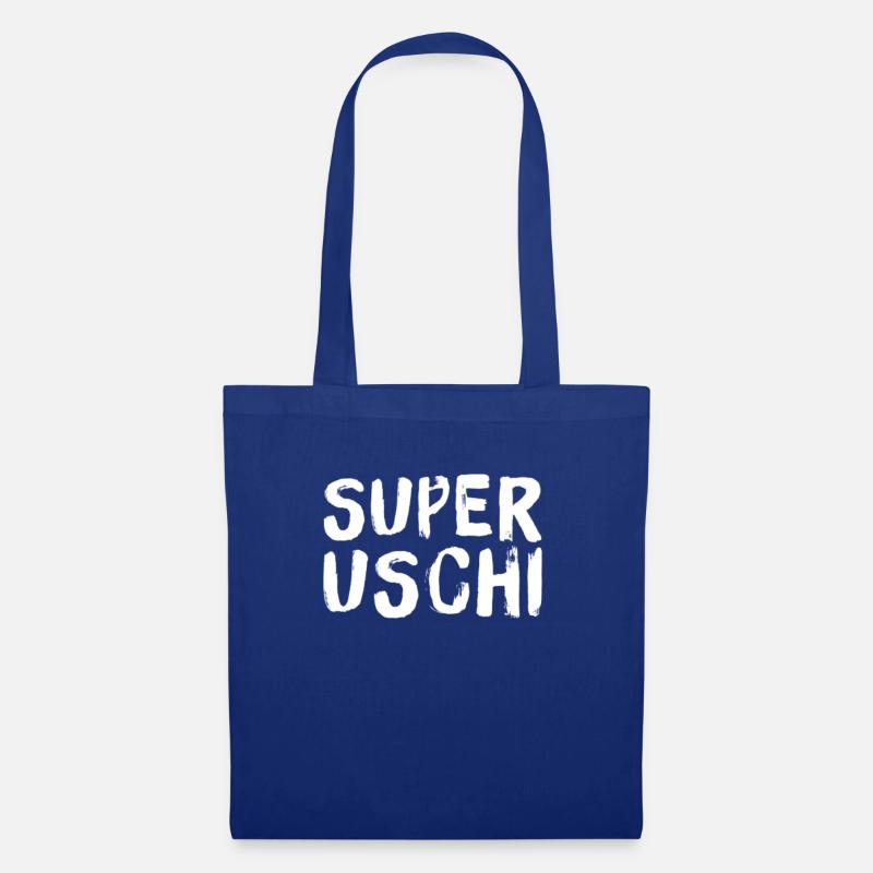 Super Uschi - Stoffbeutel - Royalblau