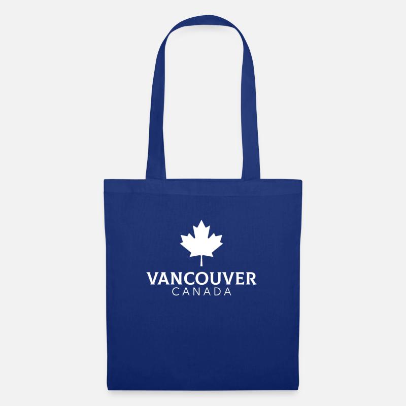 Vancouver Canada flag vancouver - Stoffbeutel - Royalblau