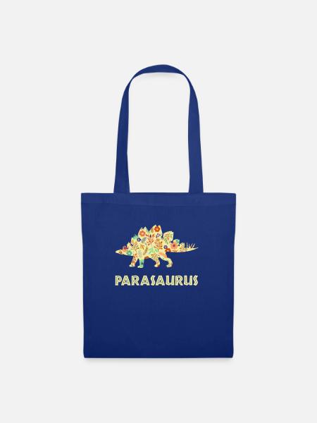 parasaurus, paraprofessional paraeducator - Stoffbeutel - Royalblau