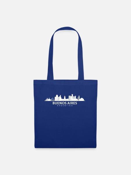 Buenos aires argentina, argentinian - Stoffbeutel - Royalblau