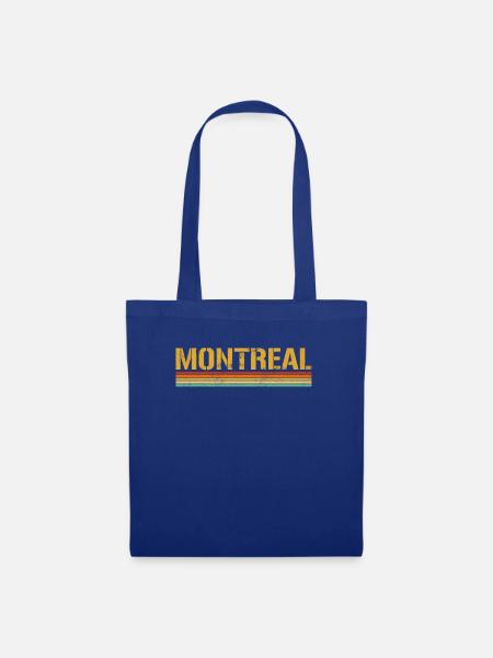 Montreal Quebec, Canada montreal - Stoffbeutel - Royalblau