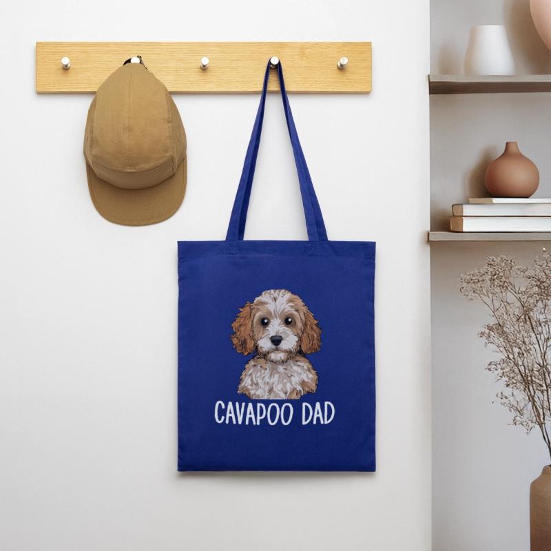 Cavapoo Dad, Cavapoo Tote Bag