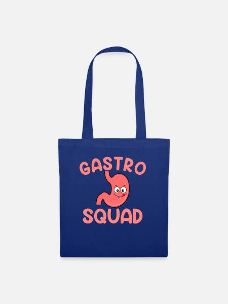 gastro squad Endoscopy Gastroenterology - Stoffbeutel - Royalblau