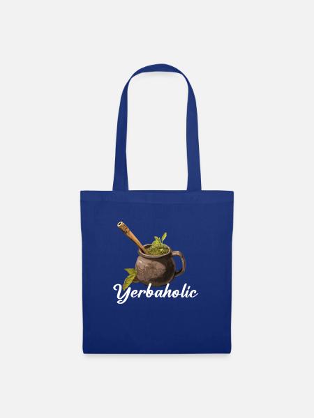 Yerba Mate argentina - Stoffbeutel - Royalblau