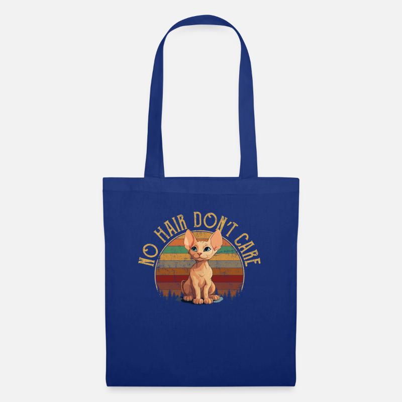 sphynx cat - Stoffbeutel - Royalblau