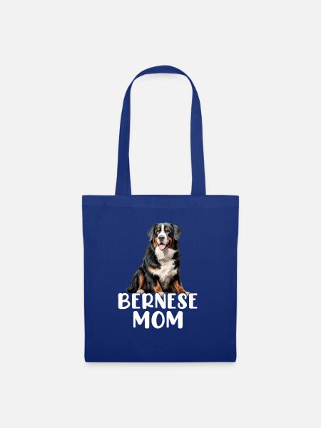 bernese mountain dog - Stoffbeutel - Royalblau
