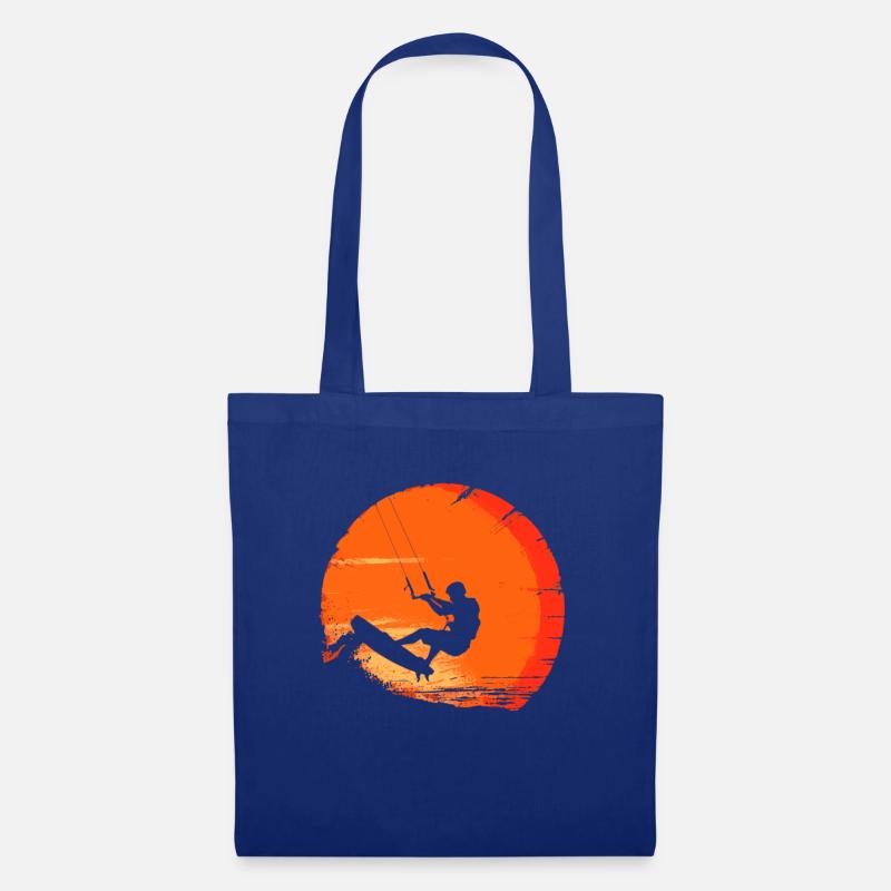 Kitesurfing kiteboarding lover - Stoffbeutel - Royalblau