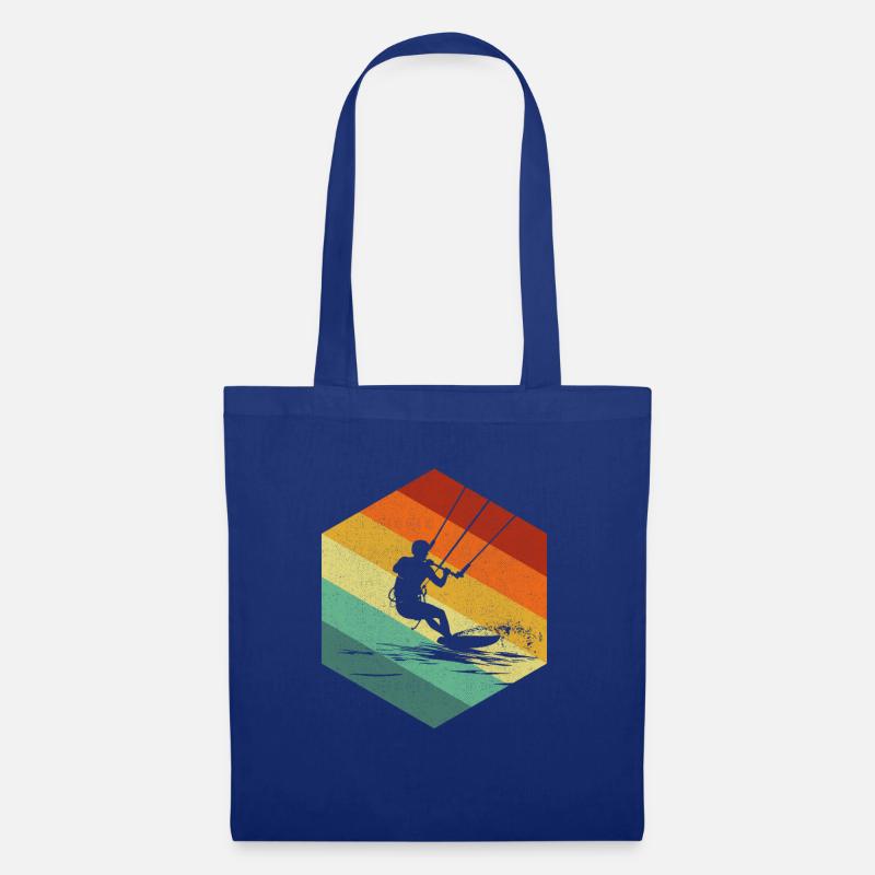 Kitesurfing kiteboarding lover - Stoffbeutel - Royalblau
