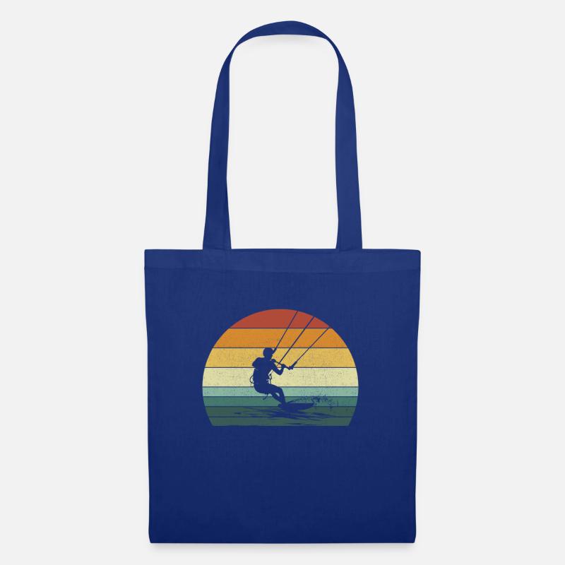 Kitesurfing kiteboarding lover - Stoffbeutel - Royalblau