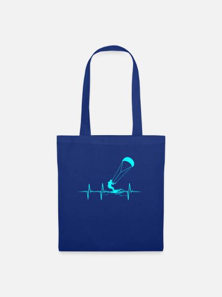 Kitesurfing kiteboarding lover - Stoffbeutel - Royalblau
